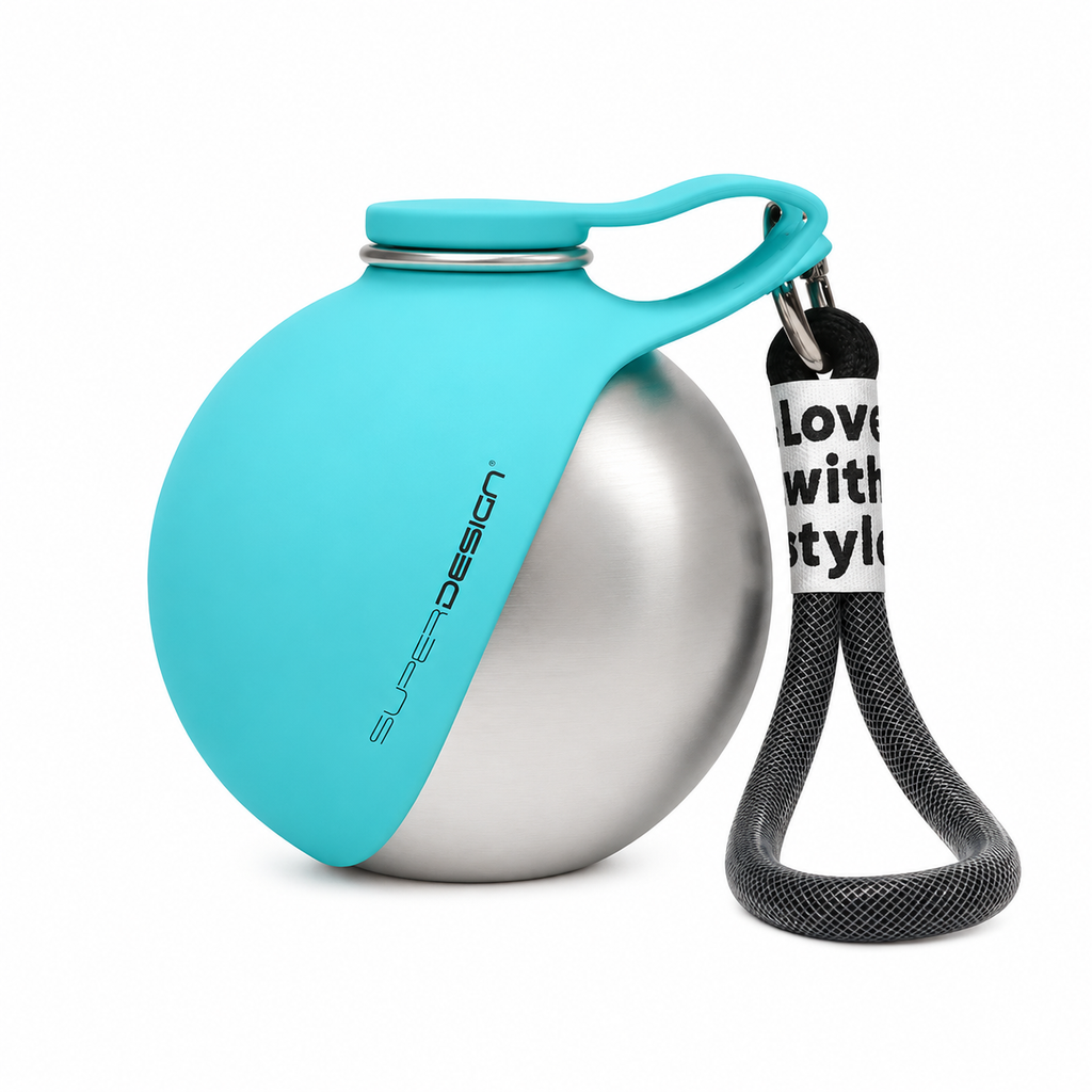 GuauFresh Bebedero Portátil 🐾 — Botella de Agua para Perros